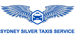 silver taxi logo
